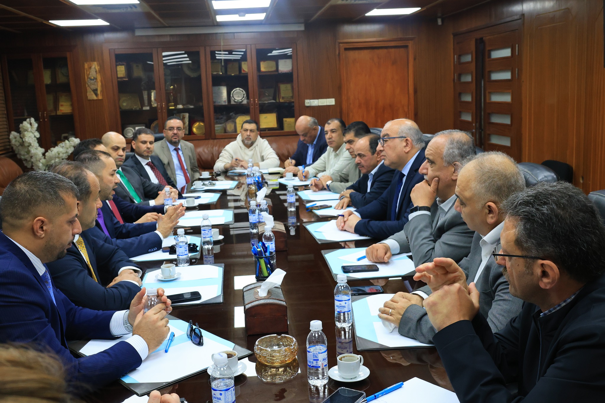 غرفة تجارة نابلس تبحث العلاقة الثنائية مع إدارة بنك القدس 28-4-2026